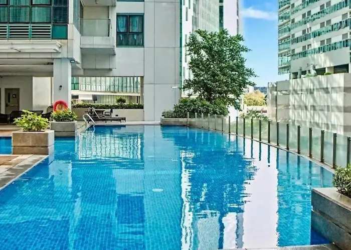 Prime Bgc Steps From Uptown Mall Apartamento Manila